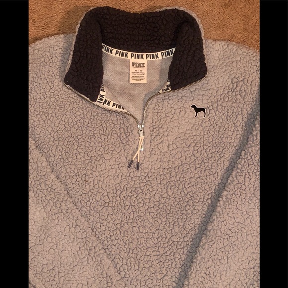 VS Pink Sherpa Pullover - Picture 6 of 6